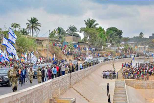 Kinshasa : Réouverture officielle de la route de Kimwenza par Félix Tshisekedi